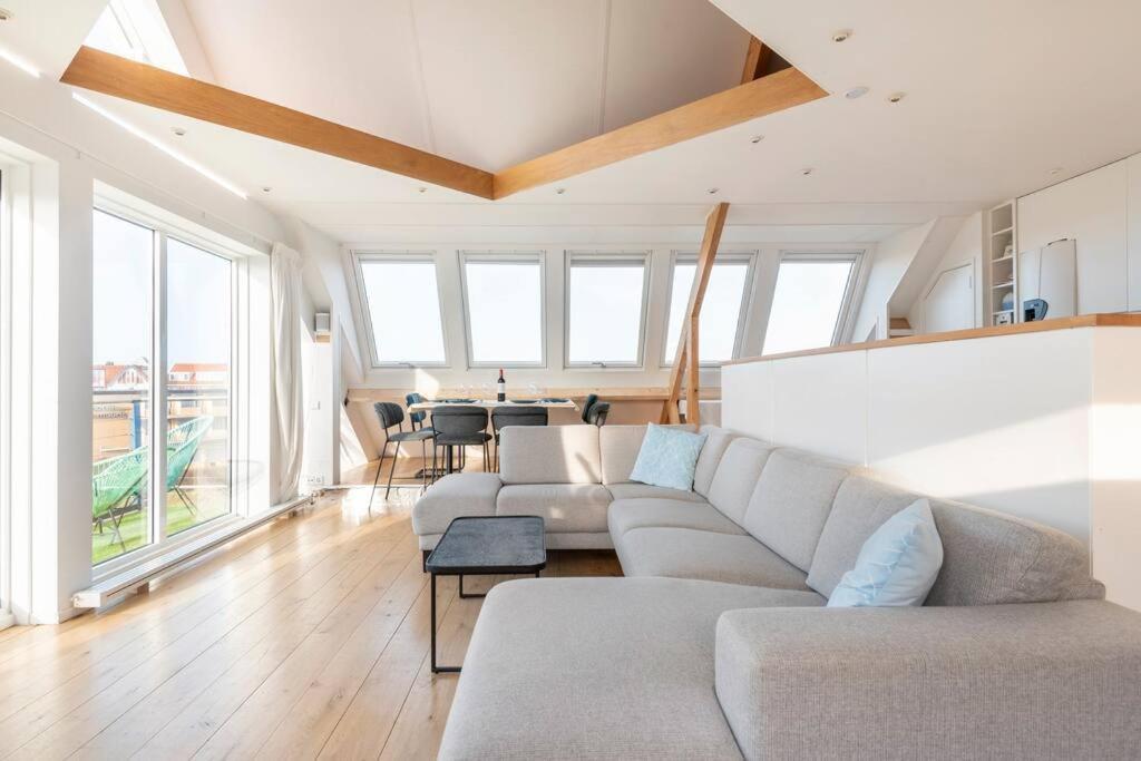 Zon Modern Beach House Bergen aan Zee Bagian luar foto