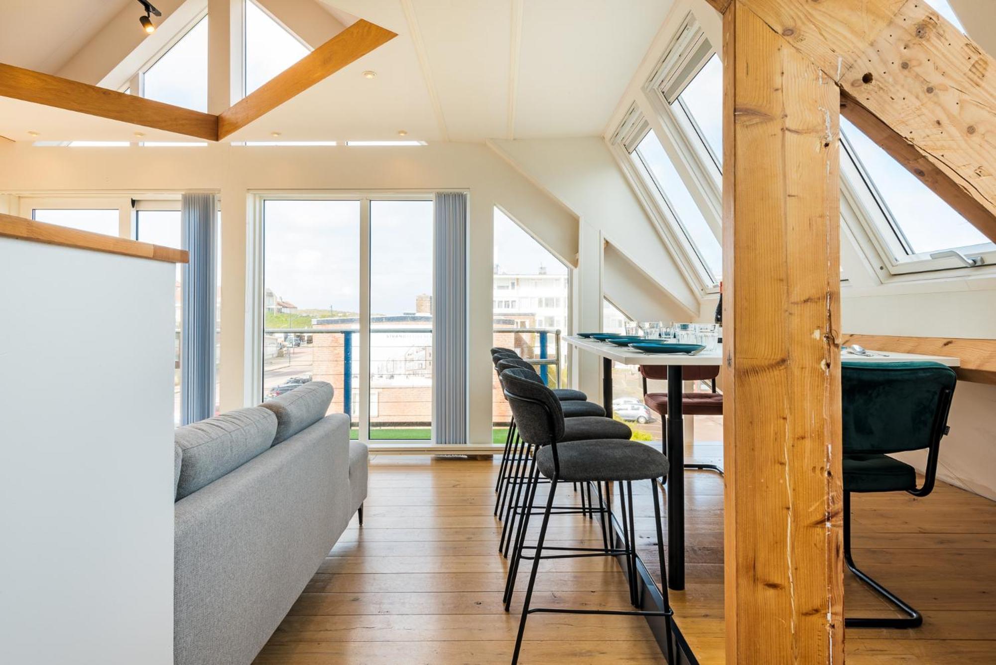 Zon Modern Beach House Bergen aan Zee Bagian luar foto