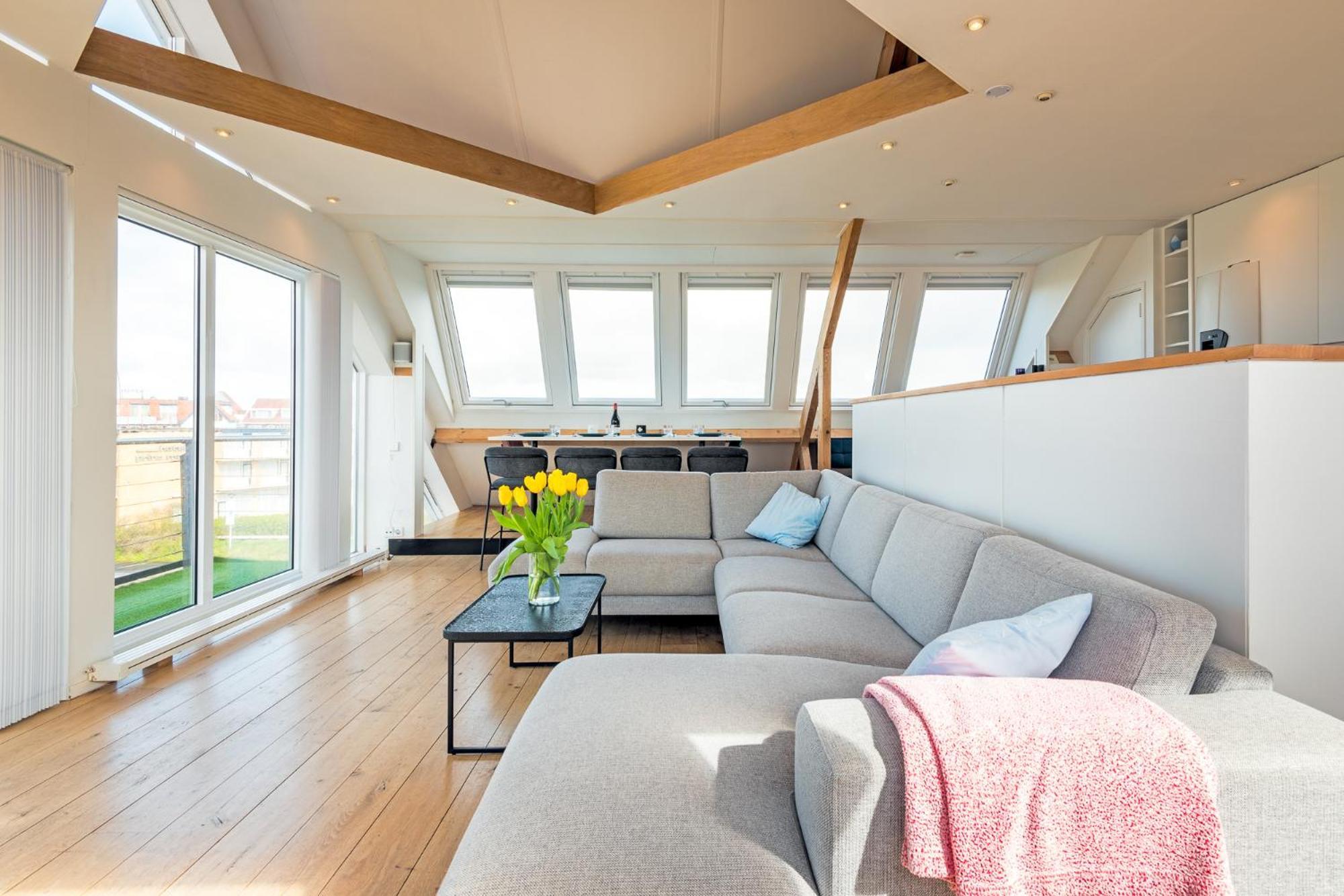 Zon Modern Beach House Bergen aan Zee Bagian luar foto